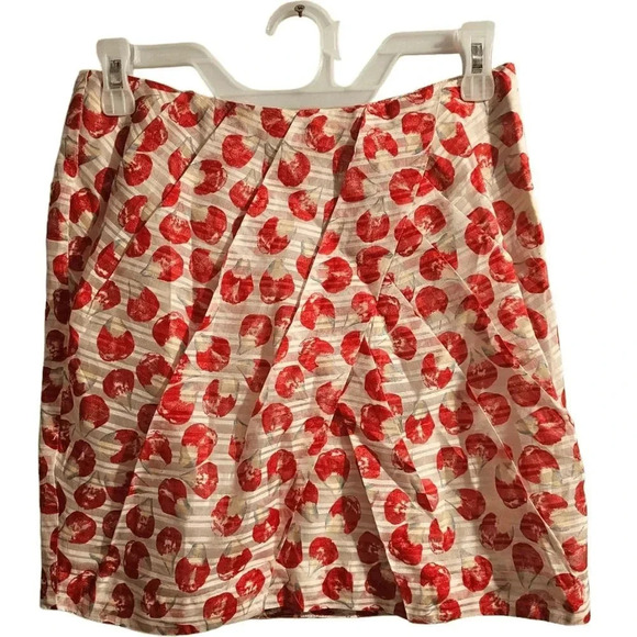 Anthropologie Leifsdottir Organza Petal Mini Skirt Size 0 - Picture 5 of 9